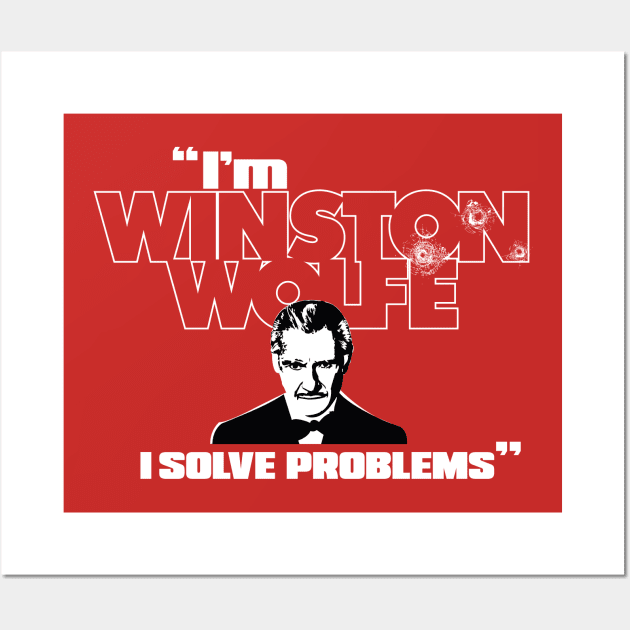 I'm Winston Wolfe Wall Art by Sharkshock